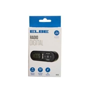 ELBE Преносимо дигитално радио elbe rf96 Черен fm