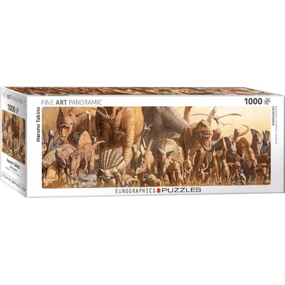 Eurographics Panoramatické Dinosauři 1000 dielov