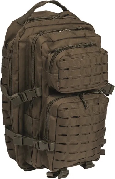 Mil-Tec раница US Assault Голяма Laser Cut, маслинена, 36л (14002701)