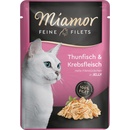Miamor Feine Filets tuniak & krab v želé 100 g