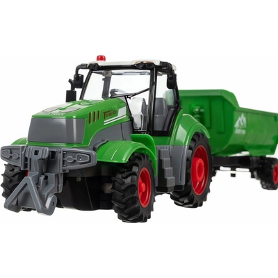 Kruzzel RC traktor se sklápěcím přívěsem 1:24