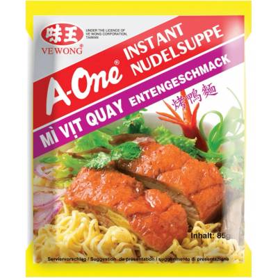 A-One Instant Noodles Mì Vịt Quay Ente 85g