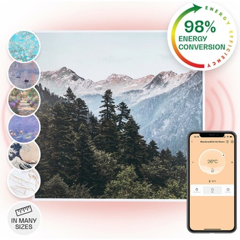 Klarstein Wonderwall Air Art Smart HTR10-WdwllS350WMt