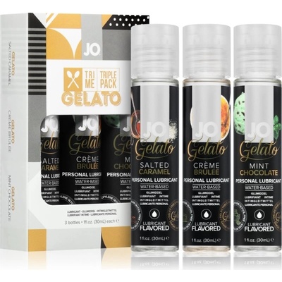 System JO Tri Me Gelato Salted Caramel 30 ml + Gelated Mint Chocolate 30 ml + Gelato Creme Brulee 30 ml