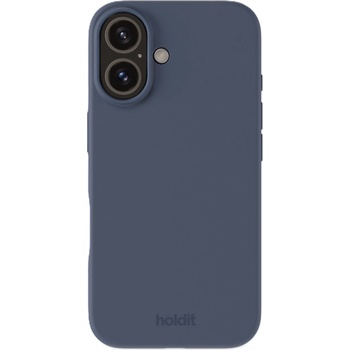 Image 1 of Holdit Гръб Holdit Silicone Case за iPhone 16 - Pacific Blue