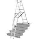 Žebříky a schůdky Alve Eurostyl 3 x 11 příček 711 cm 7611