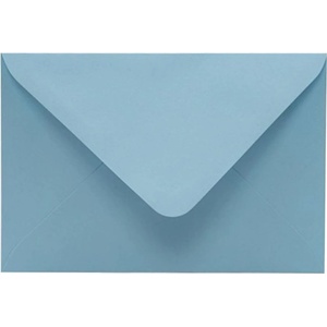 KASKAD Цветен плик KASKAD LC/6 плик 114x162mm 75 син 50 броя 00475 (00475)
