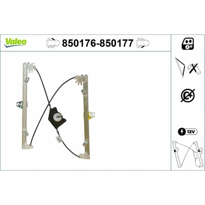 Zvedací zařízení oken VALEO 850177