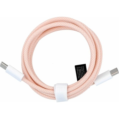 AppleMix C263 USB-C na USB-C PD QC3.0 3A 60W 1,5m růžový