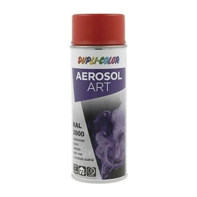 Dupli Color Aerosol Art sprej 400 ml ohnivě červená mat