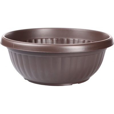 Nohel Garden Žardinka HARMONIE plastová hnědá 30x12 cm
