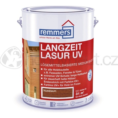 Remmers UV+ Lazura 2,5 l ořech