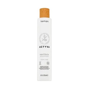 Kemon Actyva Equilibrio Shampoo čisticí šampon за бързо омазняваща се коса 250 ml