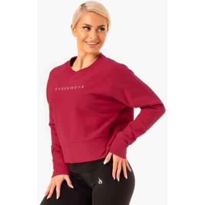 Ryderwear Дамски пуловер Motion Wine Red XS