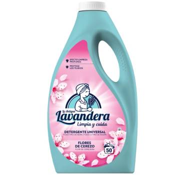 La Antigua Lavandera Измиващ гел Lavandera черешов цвят 2, 5 л, 50 дози