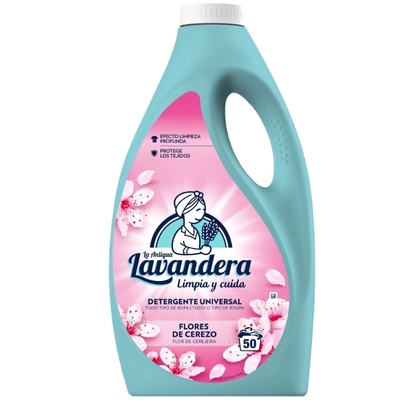 La Antigua Lavandera Измиващ гел Lavandera черешов цвят 2, 5 л, 50 дози