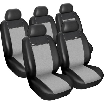 Autopotah Automega Ford Galaxy, 1994-2009, 5míst, Eco kůže + alcantara šedé
