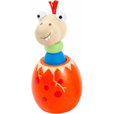 Small Foot Dinosaury vajcia so zvukom oranžová