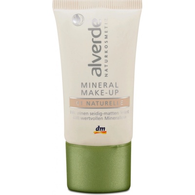 alverde naturkosmetik minerální make-up 01 Naturelle 30 ml