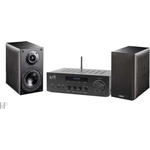 Dynavox VT-90 + Indiana Line Nota 250 X Black - Стереофонен компактен усилвател 2x90W / Phono вход, USB, Bluetooth, коаксиален и оптичен вход + 2-полосни рафтови тонколони (063874) HiFi системи