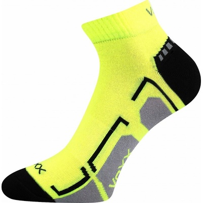 VoXX Flashik dětské ponožky 3 páry neon žlutá