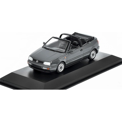 Minichamps Volkswagen Golf III Cabriolet 1997 šedá 1:43 - MAXICHAMPS