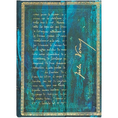 Paperblanks Тефтер Verne, Midi, твърда корица, 72 листа (1570180197)