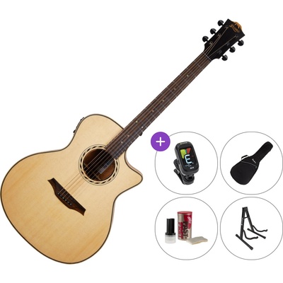 BromoGuitars BAT2CE SET 2 Natural Електро-акустична китара Джъмбо