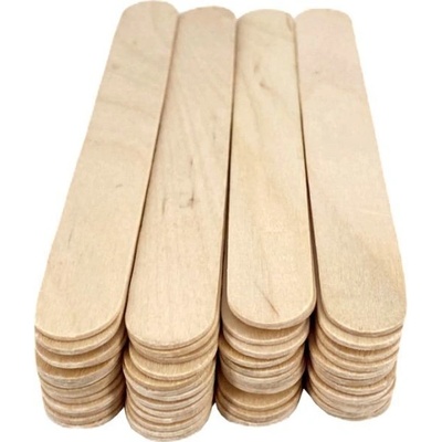 Madrid Papel Import S.L. Špachtle dřevěné přírodní - dřívka 15cm (50ks)