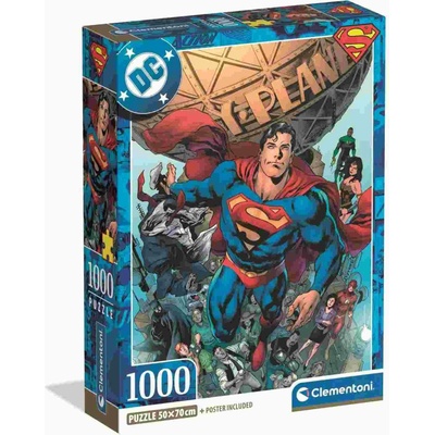 Clementoni Superman DC 1000 dílků