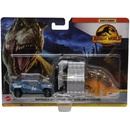 Figúrky a zvieratká Mattel Jurský svět Matchbox Dinokáry Stegosaurus Claw Carrier