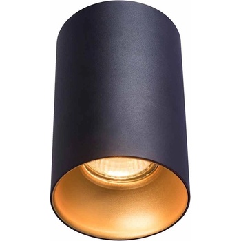 Image 1 of VIVALUX Луна за външен монтаж nikos dl724 gu10 черен / злато (viv004704)