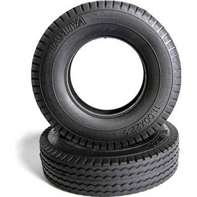 Tamiya Pneumatiky 22 mm hard 2 ks pre ťahače 1/14