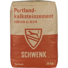 Cement SCHWENK 32,5R CEM II ALL Portlandský 25 kg