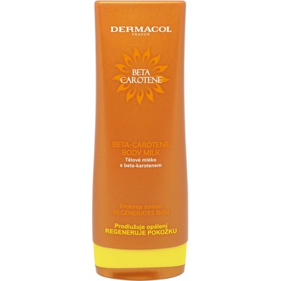 Dermacol Sun telové mlieko s beta-karoténom na predĺženie opálenia 200 ml