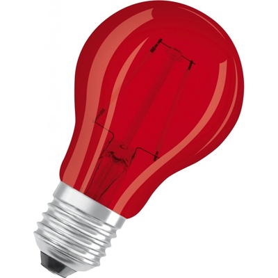 Osram LED světelný zdroj, 2,5 W, 10 lm, červená, E27 LED STAR CL A RED 15 NON-DIM 2,5W