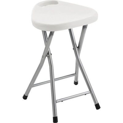 Aqualine Koupelnová stolička 30 x 46,5 x 29,3 cm bílá – Zboží Dáma