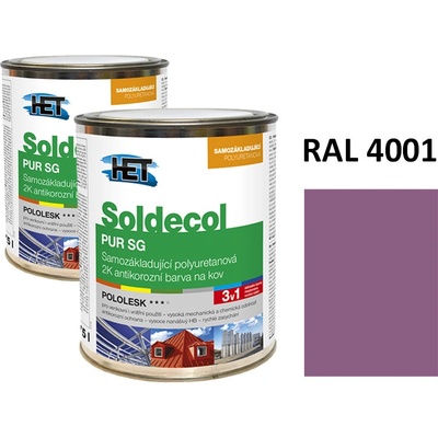 Soldecol PUR SG 0,75L RAL 4001