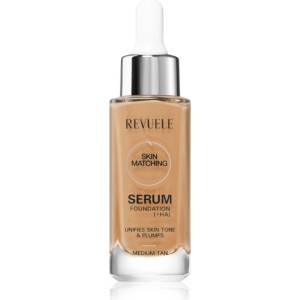Revuele Serum Foundation [+HA] хидратиращ фон дьо тен да уеднакви цвета на кожата цвят Medium-Tan 30ml
