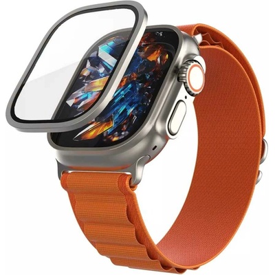 FIXED Armor prémiové, s ocelovým rámečkem na Apple Watch Ultra (49mm) FIXGAW2-1029-TI – Sleviste.cz