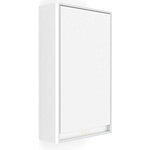 Nimco GA 1 - Шкаф огледало с LED осветление, 70x42x15 см, 1 врата, дясно, матово бяло GAB 10000P-VX-05 (GAB 10000P-VX-05)