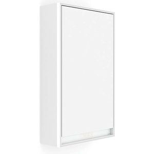 Nimco GA 1 - Шкаф огледало с LED осветление, 70x42x15 см, 1 врата, дясно, матово бяло GAB 10000P-VX-05 (GAB 10000P-VX-05)