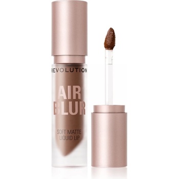 Revolution Beauty Air Blur Liquid Lipstick леко течно матиращо червило цвят Coco 3.5ml