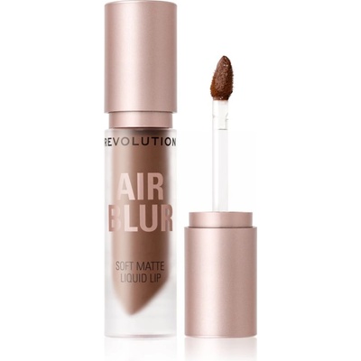 Revolution Beauty Air Blur Liquid Lipstick леко течно матиращо червило цвят Coco 3.5ml