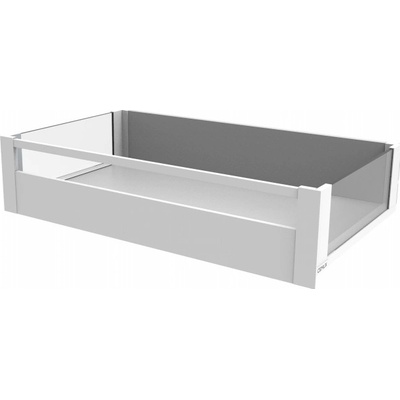 Cemux H Box SLIM vnitřní skleněné bočnice bílá H167/500 mm čelní panel
