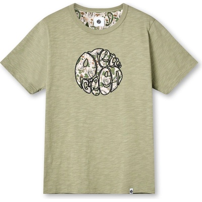 Pretty Green Тениска Pretty Green Men's Aquarelle Print Regular Fit T-Shirt - Green