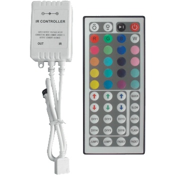 ELMARK Rgb ir КОНТРОЛЕР ЗА led ЛЕНТА 12v 10a 48БУТОНА (99rgbcontrol2)