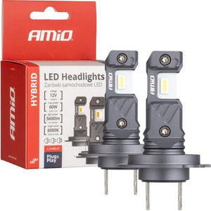 FORMPLAS Крушки AMIO HYBRID LED H7/H18 6000K Canbus 60W