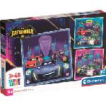 Clementoni Детски пъзел Clementoni от 3 x 48 части - Batwheels (25307) - ozone