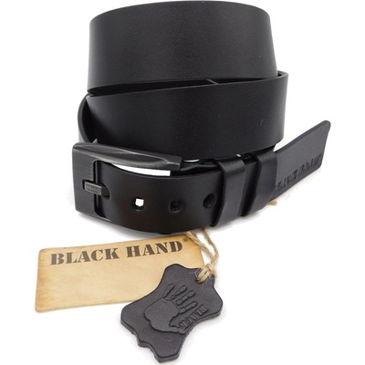 Black Hand kožený pásek 001-98 černý – Zboží Dáma Black Hand kožený pásek 001-98 černý – Zboží Dáma